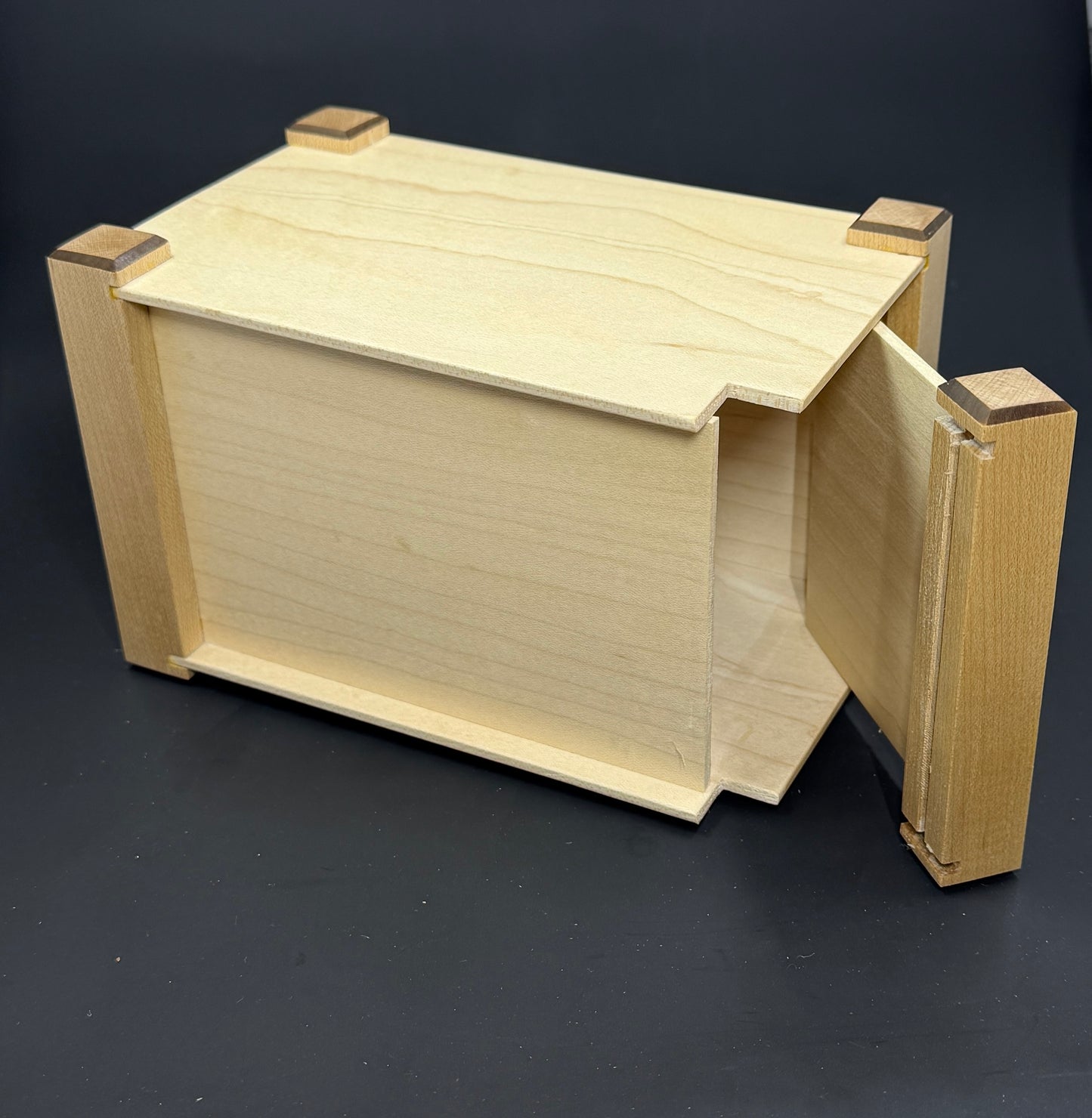 Handcrafted Wooden Puzzle Keepsake Box