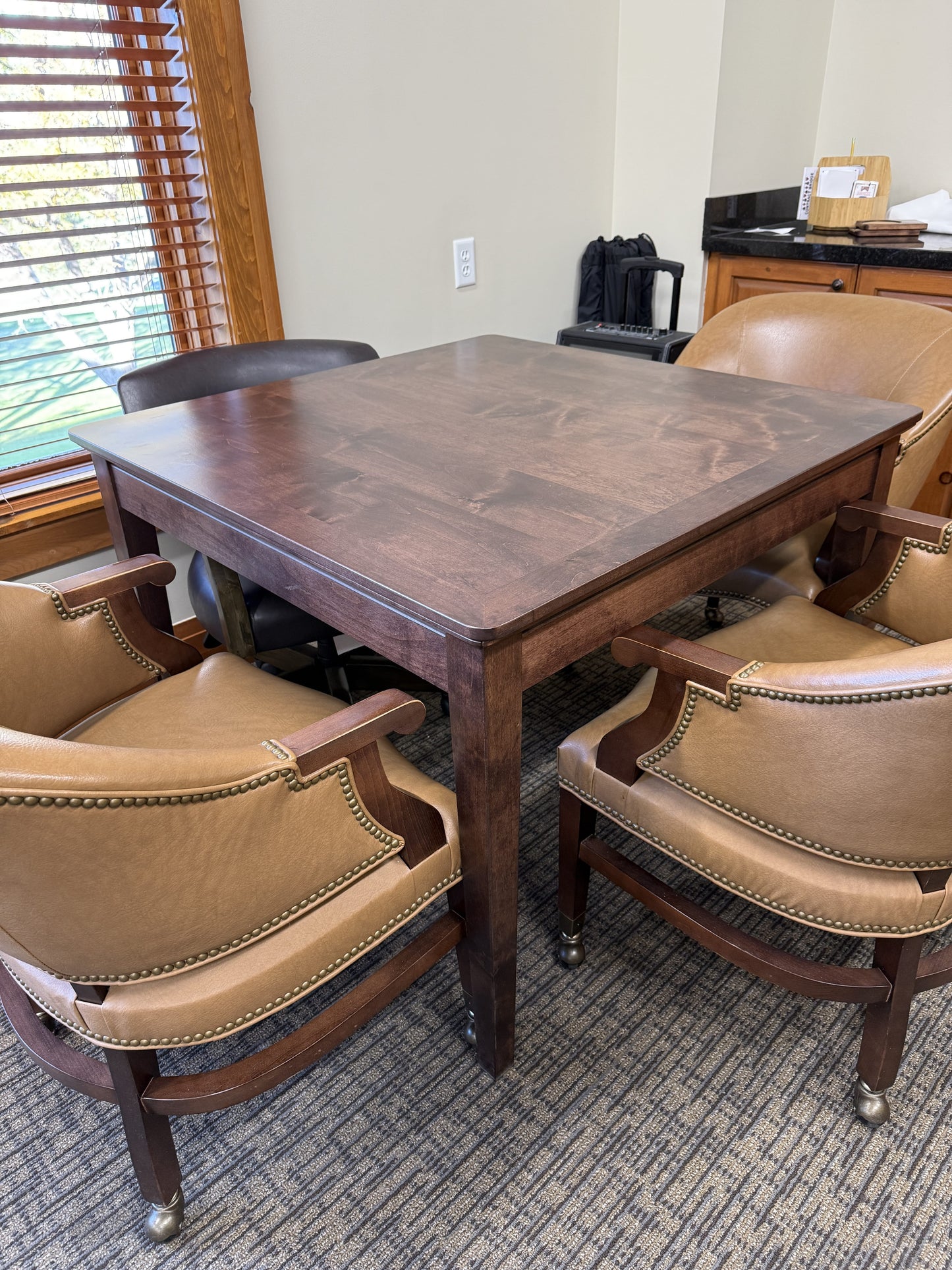 Square Mah Jongg Game Table