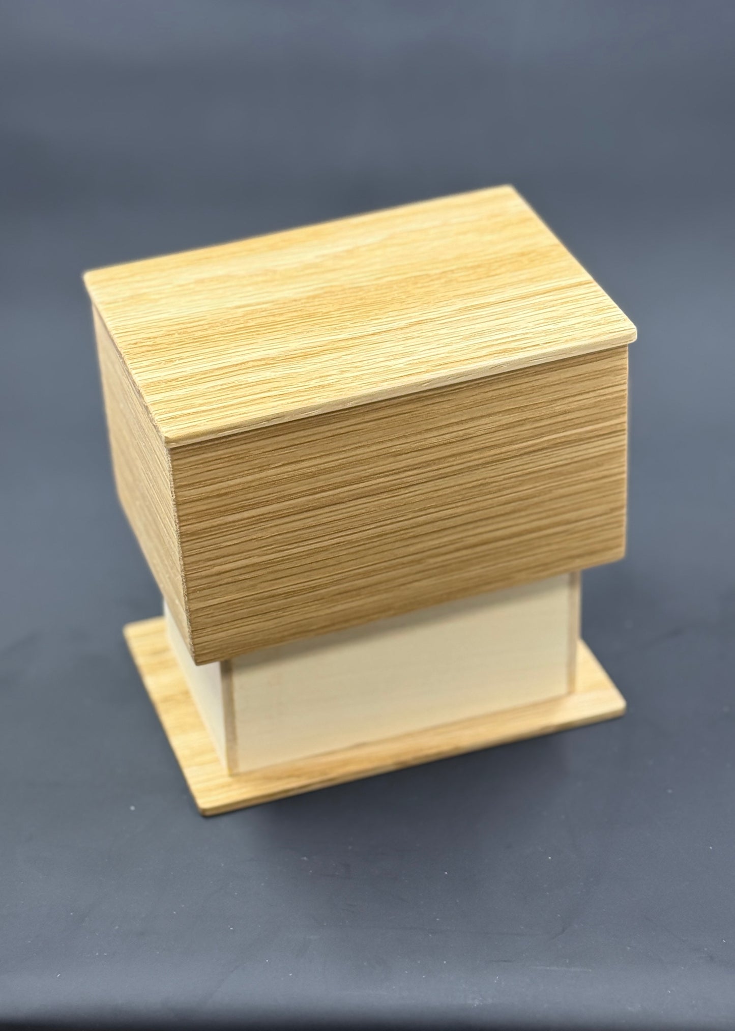 Handcrafted Wooden Playing Card Box